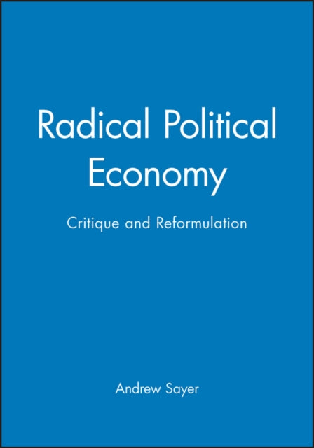 Book cover of: Radical Political Economy