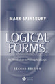 Book cover of: Logical Forms. By: Mark Sainsbury