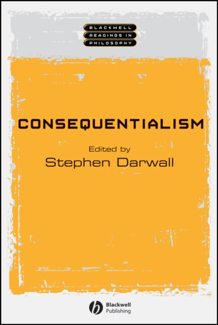 Book cover of: Consequentialism. By: Stephen L. Darwall