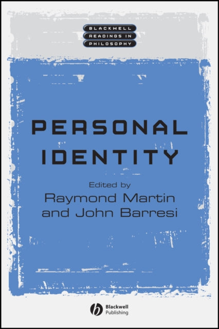 Book cover of: Personal Identity. By: John Barresi
