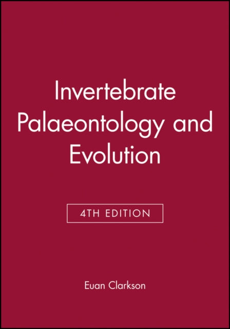 Book cover of: Invertebrate Palaeontology and Evolution