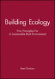 Book cover of: Building Ecology