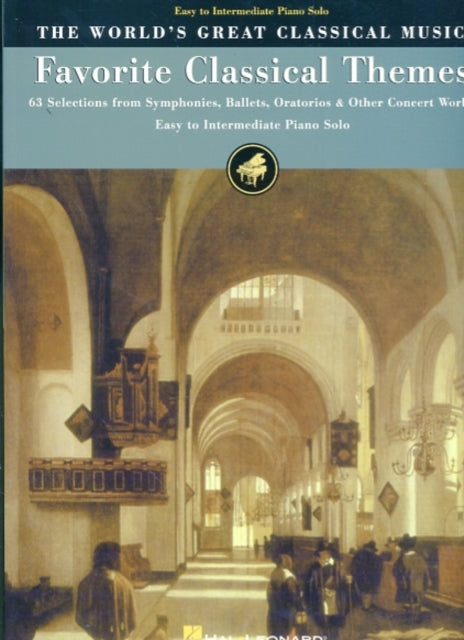 Book cover of: Favorite Classical Themes. By: Hal Leonard Corp.