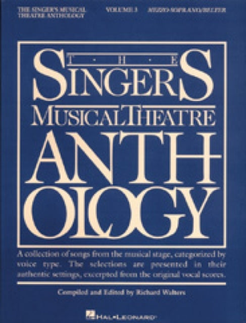 Book cover of: Singers Musical Theatre: Mezzo Soprano Volume 3. By: Richard Walters