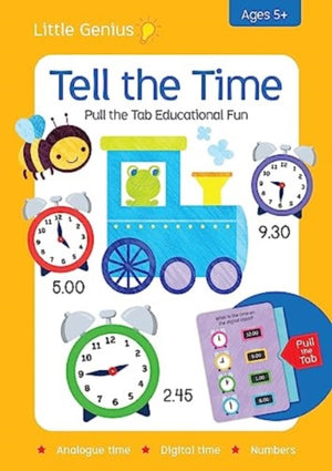 Little Genius Pull the Tab: Tell the Time