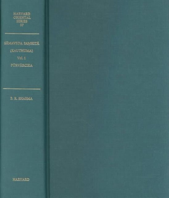 Book cover of: Samaveda Samhita of the Kauthuma School: With Padapatha and the commentaries of Madhava, Bharatasvamin and Sayana. By: B. R. Sharma