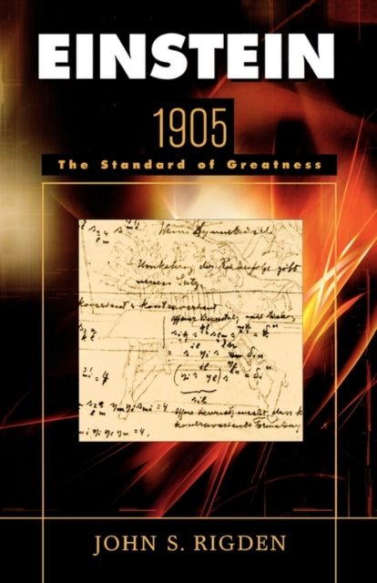 Book cover of: Einstein 1905. By: John S. Rigden