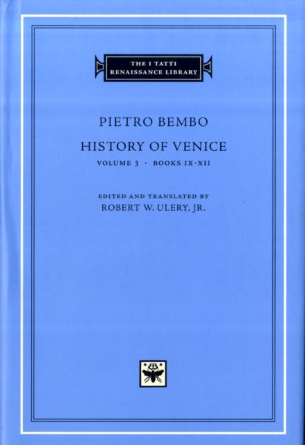 Book cover of: History of Venice. By: Pietro Bembo