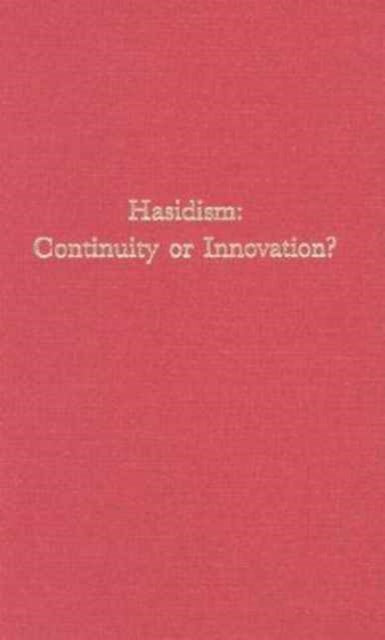 Book cover of: Hasidism. By: Bezalel Safran