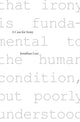 Book cover of: Case for Irony. By: Jonathan Lear