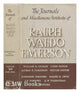Book cover of: Journals and Miscellaneous Notebooks of Ralph Waldo Emerson. By: Ralph Waldo Emerson