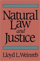 Book cover of: Natural Law and Justice. By: Lloyd Weinreb