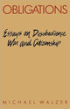 Book cover of: Obligations. By: Michael Walzer