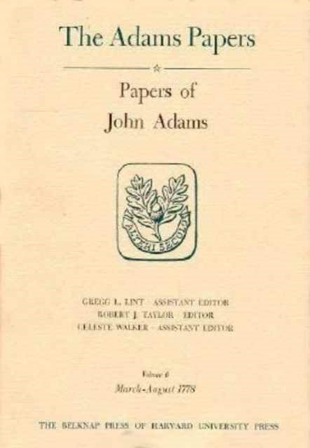 Book cover of: Papers of John Adams. By: John Adams - undifferentiated