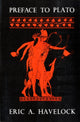 Book cover of: Preface to Plato. By: Eric Havelock