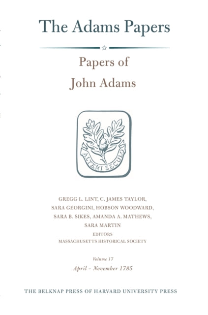 Book cover of: Papers of John Adams. By: John Adams - undifferentiated