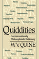 Book cover of: Quiddities. By: Willard Van Orman Quine