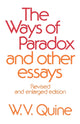 Book cover of: Ways of Paradox and Other Essays