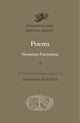 Book cover of: Poems. By: Venantius Fortunatus