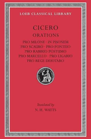 Pro Milone. Pisonemis. Pro Scauro. Pro Fonteio. Pro Rabirio Postumo. Pro Marcello. Pro Ligario. Pro Rege Deiotaro