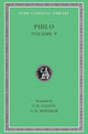 Book cover of: Philo, Volume V. By: Philo of Alexandria