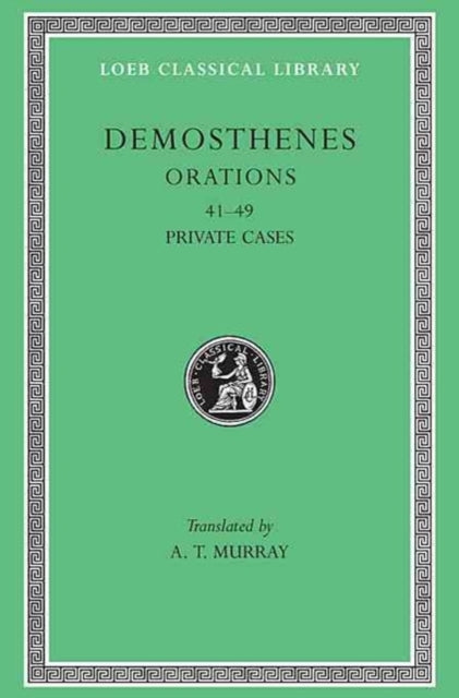 Book cover of: Orations, Volume V. By: Demosthenes
