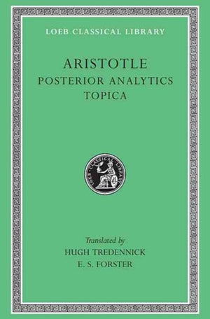 Posterior Analytics. Topica