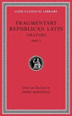 Book cover of: Fragmentary Republican Latin, Volume IV