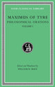 Book cover of: Philosophical Orations, Volume I. By: Maximus of Tyre