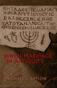 Book cover of: Jewish Marriage in Antiquity. By: Michael L. Satlow