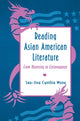 Book cover of: Reading Asian American Literature
