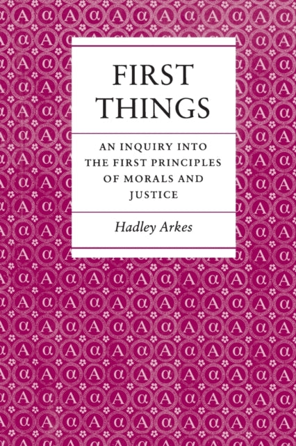 Book cover of: First Things