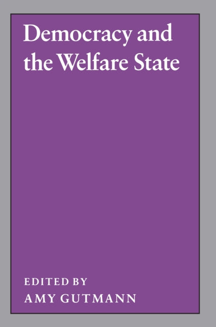Book cover of: Democracy and the Welfare State