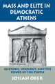 Book cover of: Mass and Elite in Democratic Athens. By: Josiah Ober