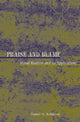 Book cover of: Praise and Blame. By: Daniel N. Robinson