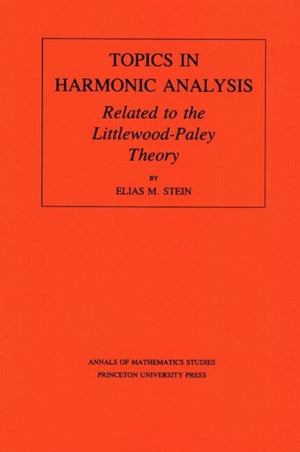Topics in Harmonic Analysis Related to the Littlewood-Paley Theory