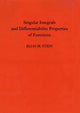 Book cover of: Singular Integrals and Differentiability Properties of Functions
