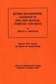 Book cover of: Entire Holomorphic Mappings in One and Several Complex Variables