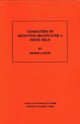 Book cover of: Characters of Reductive Groups over a Finite Field