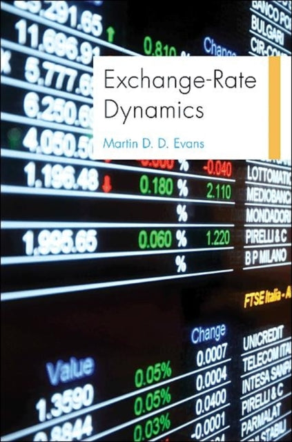 Book cover of: Exchange-Rate Dynamics. By: Martin D. D. Evans