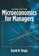 Book cover of: Microeconomics for Managers, 2nd Edition. By: David M. Kreps