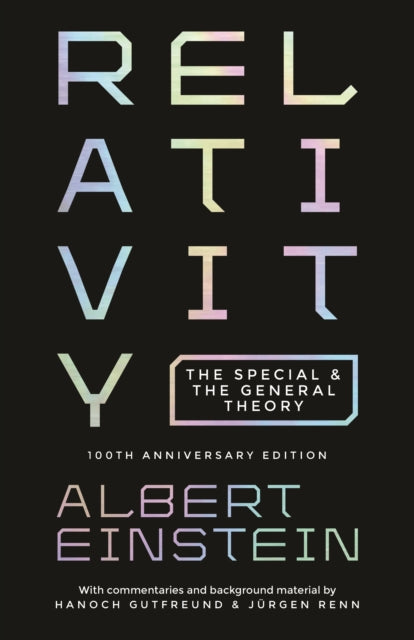 Book cover of: Relativity. By: Albert Einstein