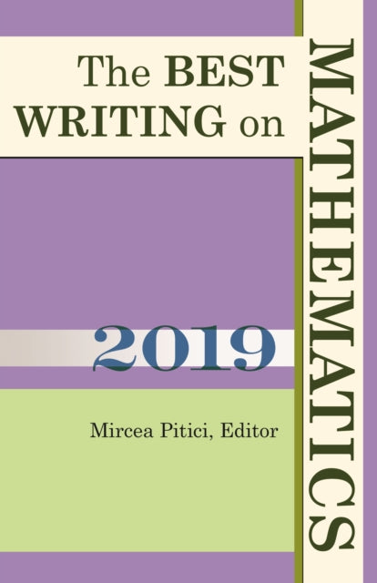 Book cover of: Best Writing on Mathematics 2019. By: Mircea Pitici