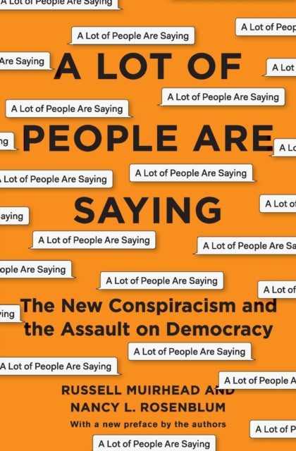 Book cover of: Lot of People Are Saying. By: Nancy L. Rosenblum