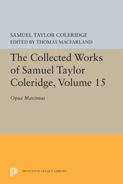 Book cover of: Collected Works of Samuel Taylor Coleridge, Volume 15. By: Samuel Taylor Coleridge