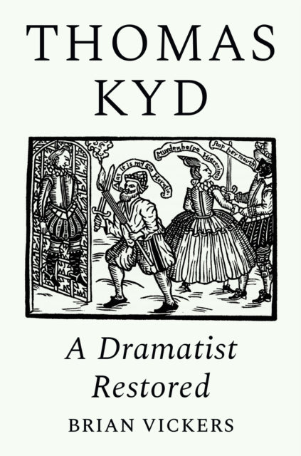 Book cover of: Thomas Kyd. By: Brian Vickers