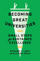 Book cover of: Becoming Great Universities