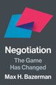Book cover of: Negotiation. By: Max H. Bazerman
