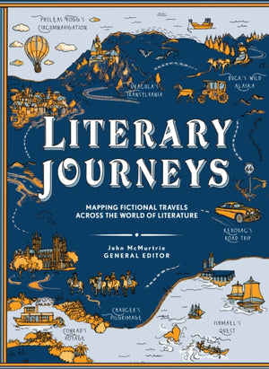 Literary Journeys, Mapping Fictional Travels across the World of Literature