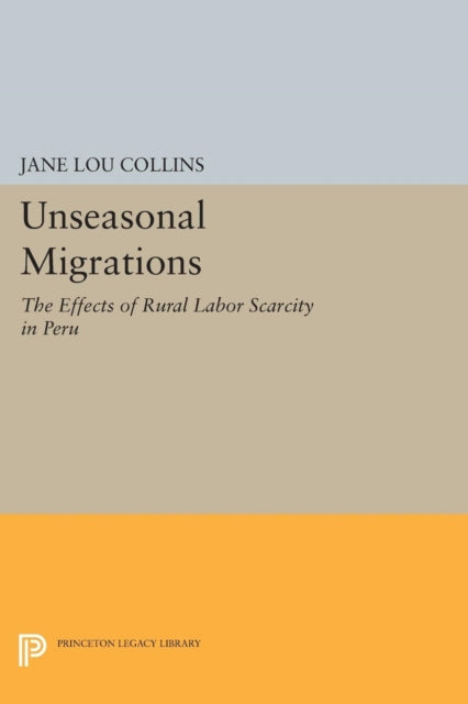 Book cover of: Unseasonal Migrations. By: Jane Lou Collins